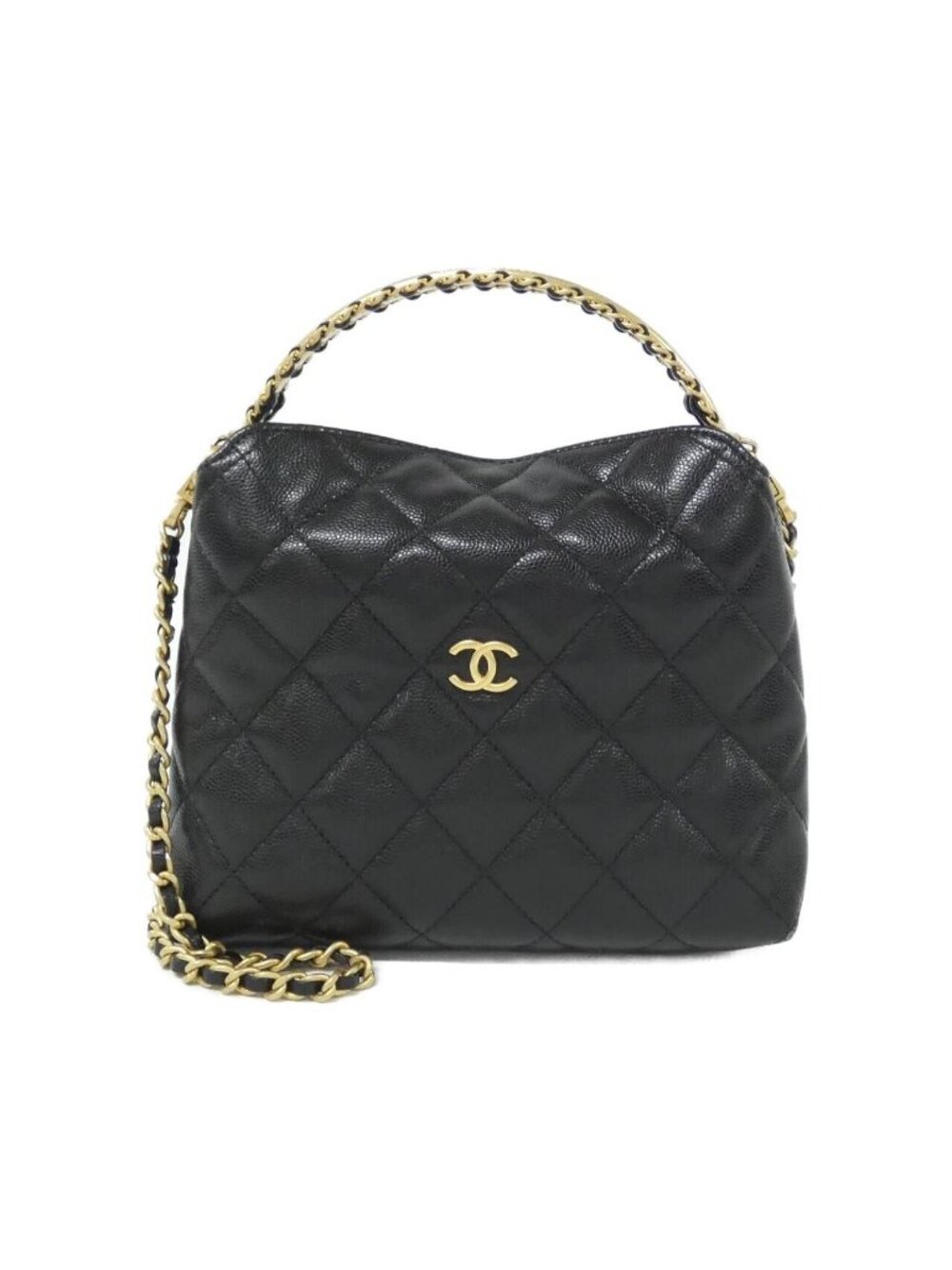 Chanel Chain Clutch Black